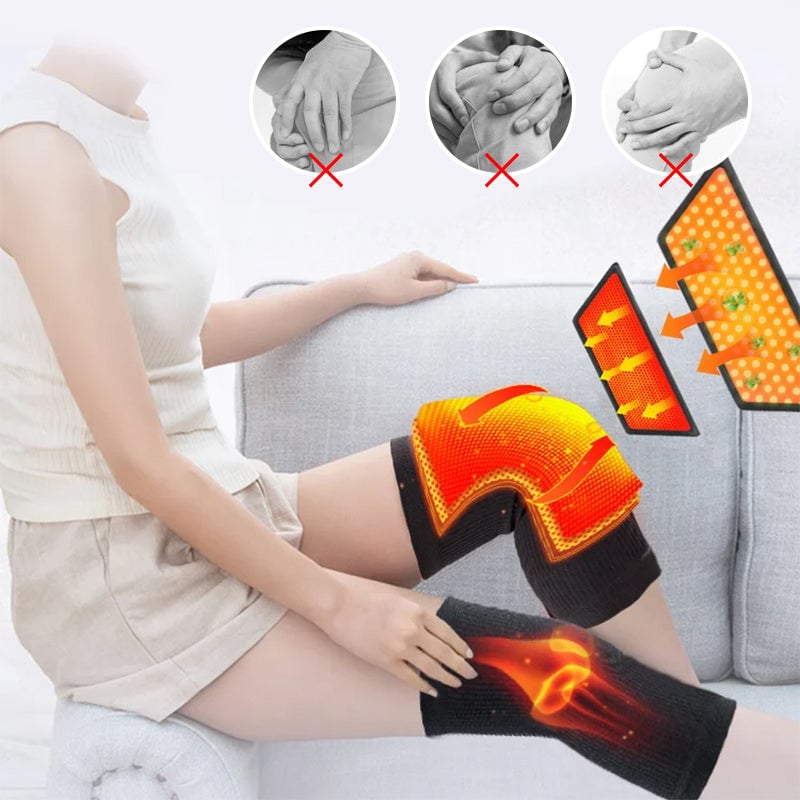 1+1 GRATIS | KneeWarm Flex – Elastische Kniebandage für Wärme & Stabilität