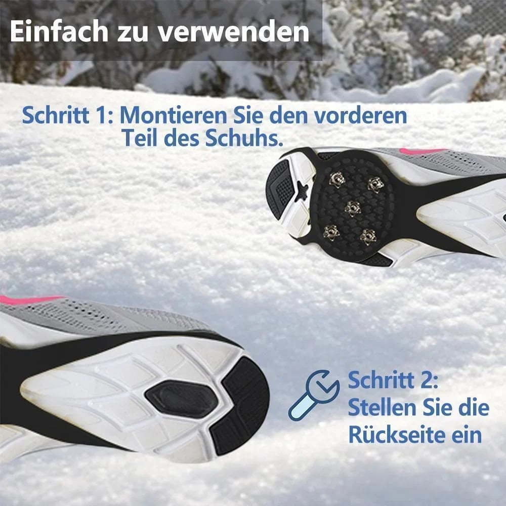 1+1 GRATIS | FrostGrip Pro – Rutschfeste Spikes für sicheres Gehen auf Eis