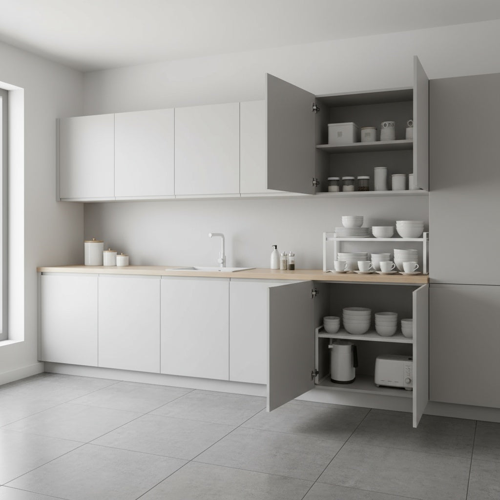 OrgaNest™ — Schaffe blitzschnell Ruhe und Ordnung, die deine Küche strahlen lässt