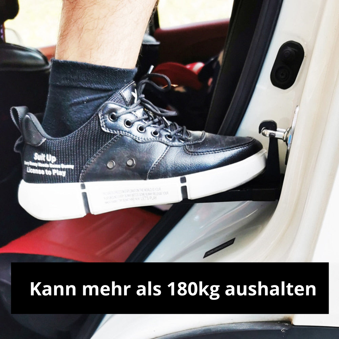 RoofStep One – In Sekunden sicher aufs Autodach