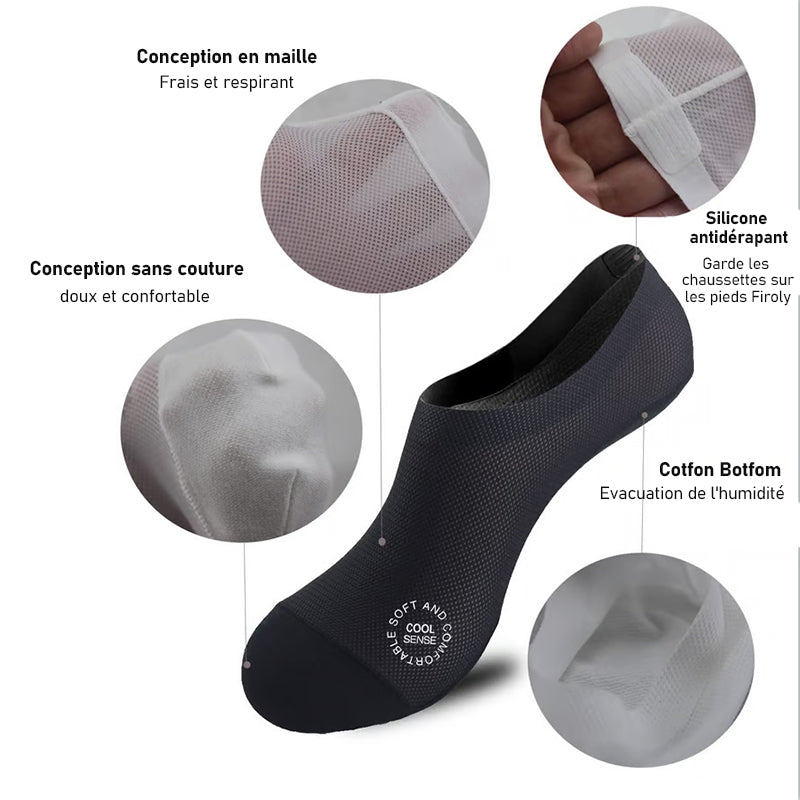 BareStep Grip – Unsichtbare Socken, die niemals rutschen
