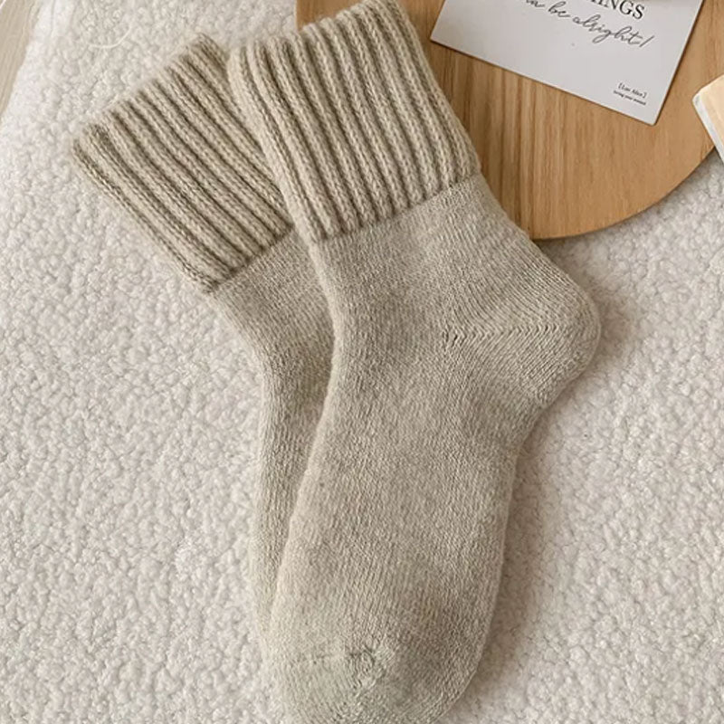 NordWool Komfort – Wärmende Mid-Crew Wollsocken für kalte Tage