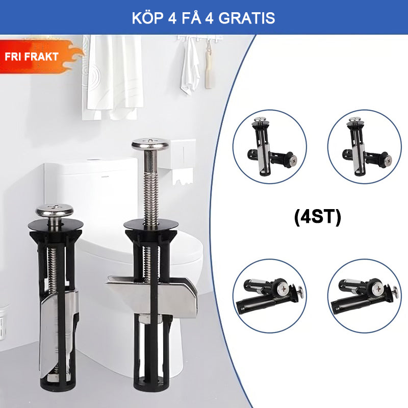 FixoGrip BoltSet – Nie wieder wackelnde WC-Sitze