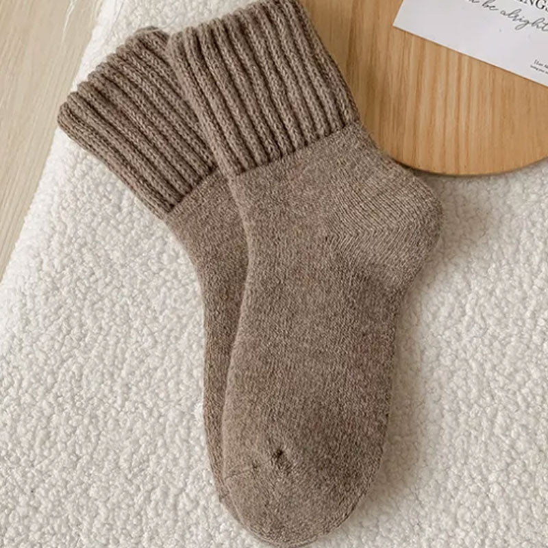 NordWool Komfort – Wärmende Mid-Crew Wollsocken für kalte Tage