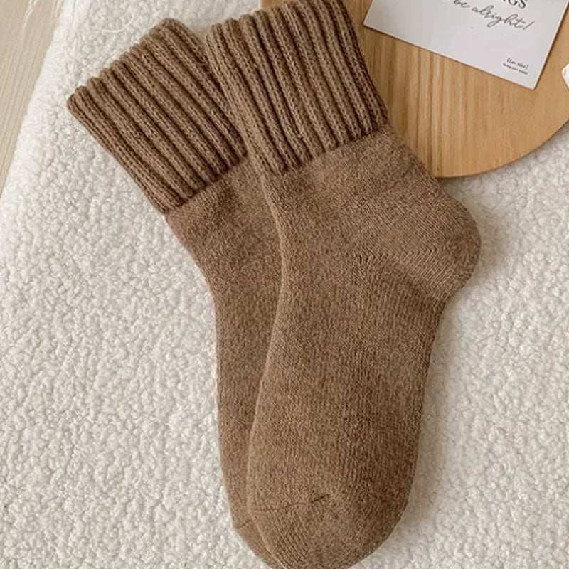 NordWool Komfort – Wärmende Mid-Crew Wollsocken für kalte Tage
