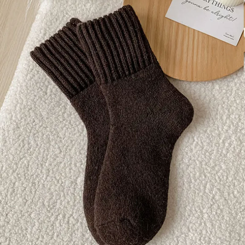 NordWool Komfort – Wärmende Mid-Crew Wollsocken für kalte Tage
