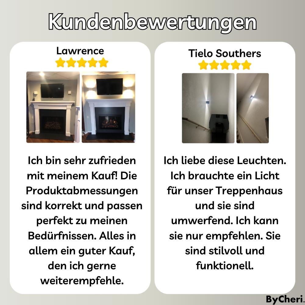 LuminaCube™ – Kabellose Luxus-Wandlampe für innen & außen