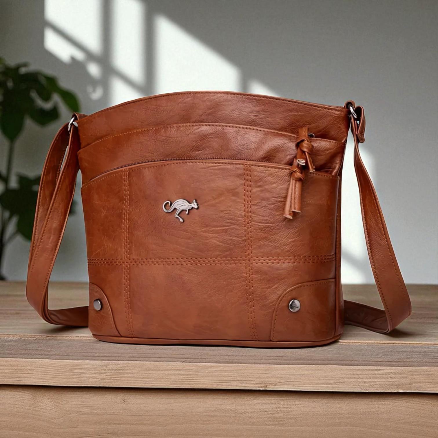 SavinaVogue™ — Besitze ein zeitloses Leder-Ikone, die mit jeder Geschichte beeindruckender wird