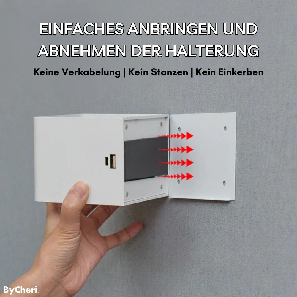 LuminaCube™ – Kabellose Luxus-Wandlampe für innen & außen