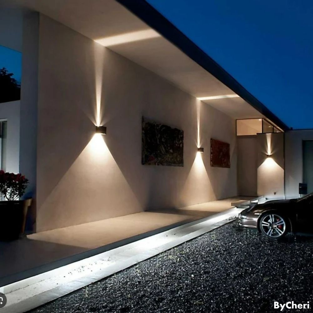 LuminaCube™ – Kabellose Luxus-Wandlampe für innen & außen