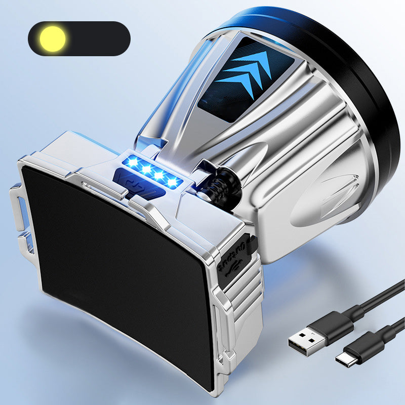 LumenMax Pro™ – Deine superstarke, wiederaufladbare Stirnlampe