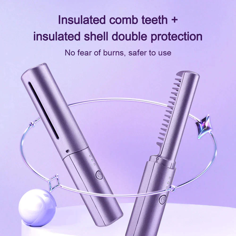 GlossComb Pro — Glattes Haar jederzeit & überall