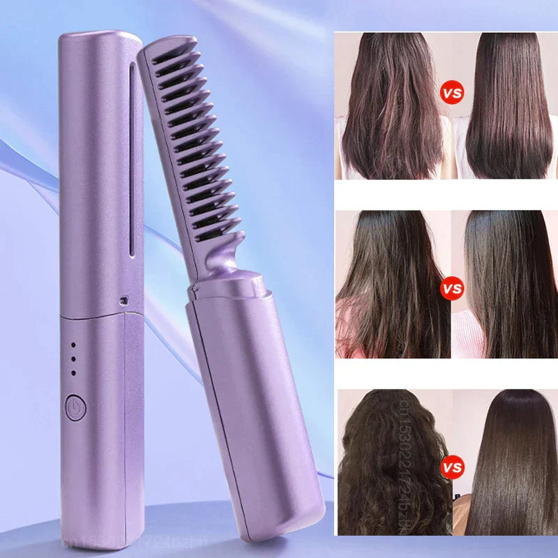 GlossComb Pro — Glattes Haar jederzeit & überall