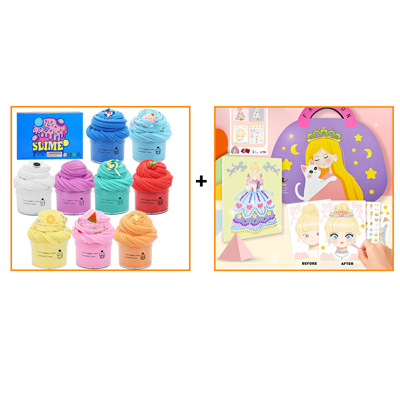 SoftMix Clay – Weiche, formbare DIY-Knetmasse für kreatives Spielen