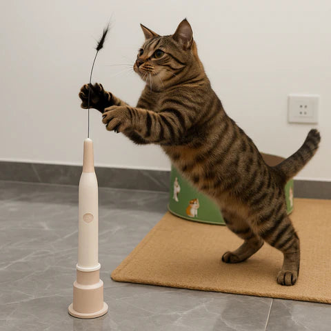 PawSway – Elektrisches Katzenspielzeug für aktives & glückliches Spielen