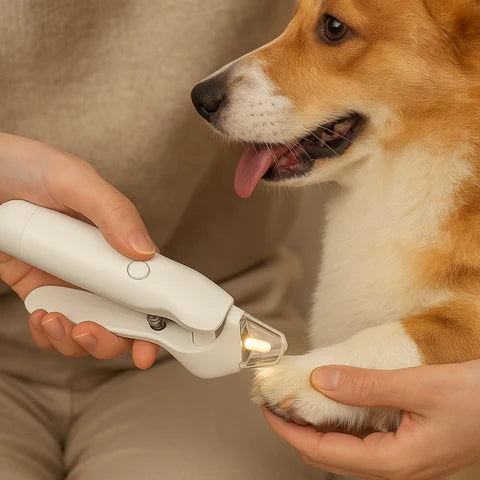 ClawEase – Sanfter 2-in-1 Krallenschneider & Schleifer für Haustiere