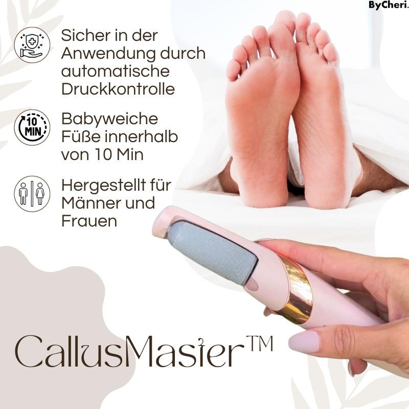CallusMaster™ – Der elektrische Hornhautentferner für seidenglatte Füße