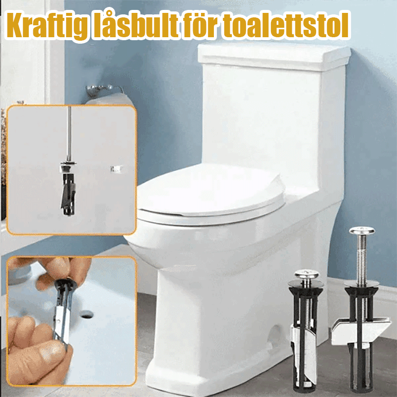 FixoGrip BoltSet – Nie wieder wackelnde WC-Sitze