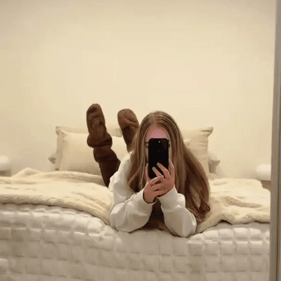 FrostWool – Warme Gänsedaunen-Kniestrümpfe für den Winterkomfort