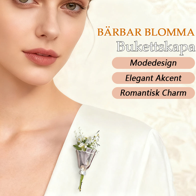 1+1 GRATIS | BloomÉclat – Elegante Mini-Blumenbrosche für zeitlosen Charme