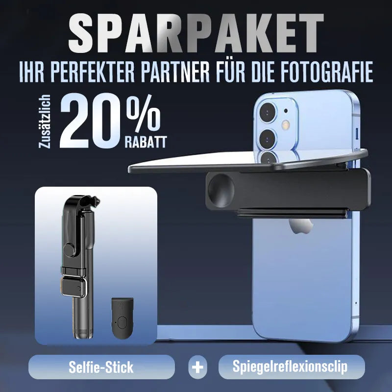 MirrorShot Lens – Symmetrische Fotos in Sekunden