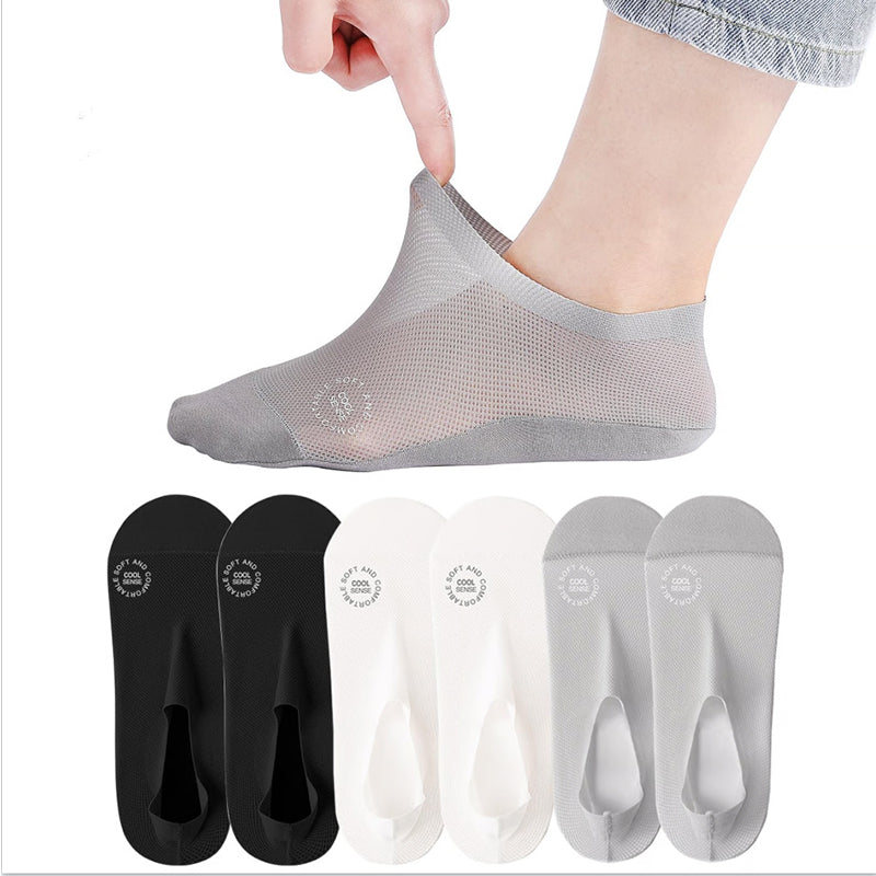BareStep Grip – Unsichtbare Socken, die niemals rutschen