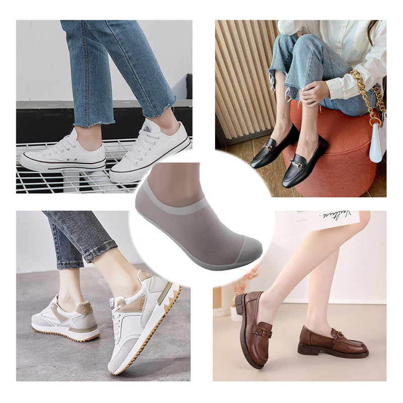 BareStep Grip – Unsichtbare Socken, die niemals rutschen