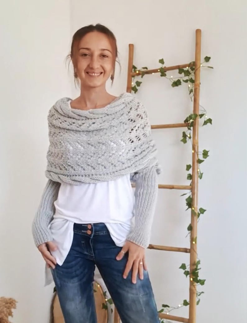 CocoonAura™ Bolero — Wärme und Freiheit, die dein Herz umhüllen