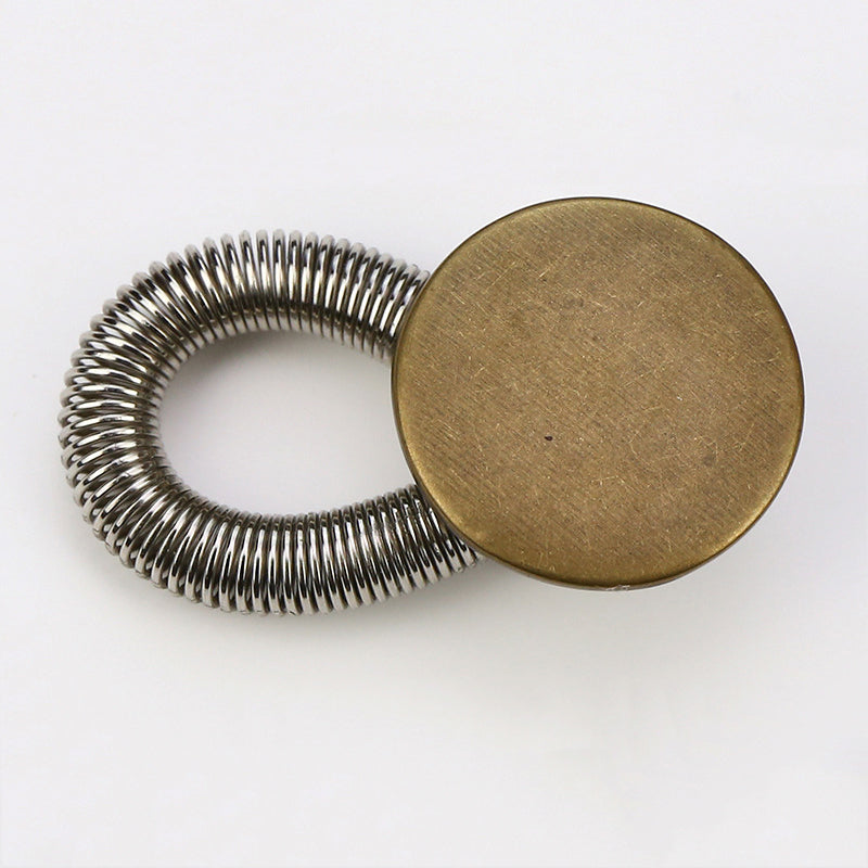 FlexiButton – Elastische Jeansverlängerung aus Metall (10er-Set)