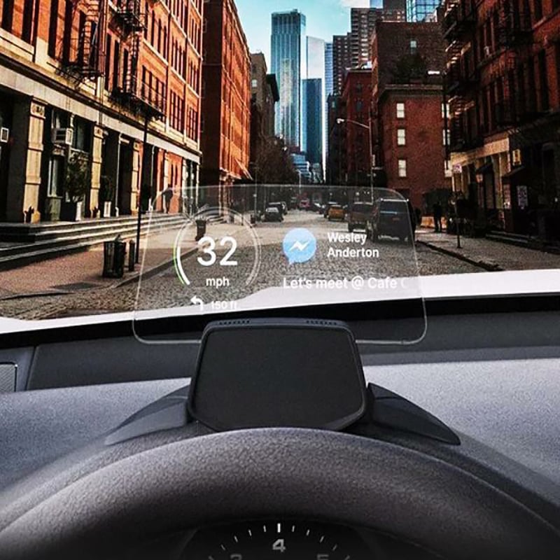 RoadVision – Kabelloses Head-Up Display für jedes Auto