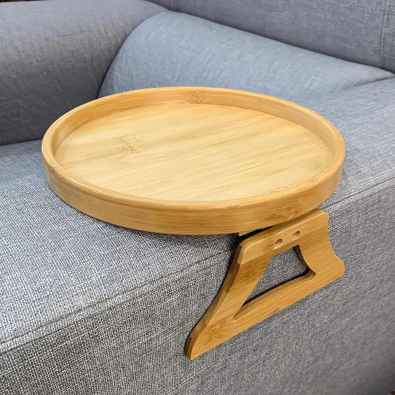 SofaTray Holz – Dein Beistelltisch direkt am Sofa