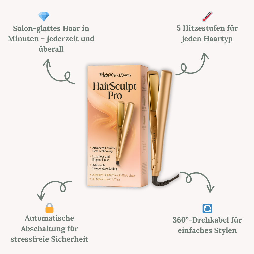 StyleMaster Titanium™ – Ein Tool, unendliche Hairstyles