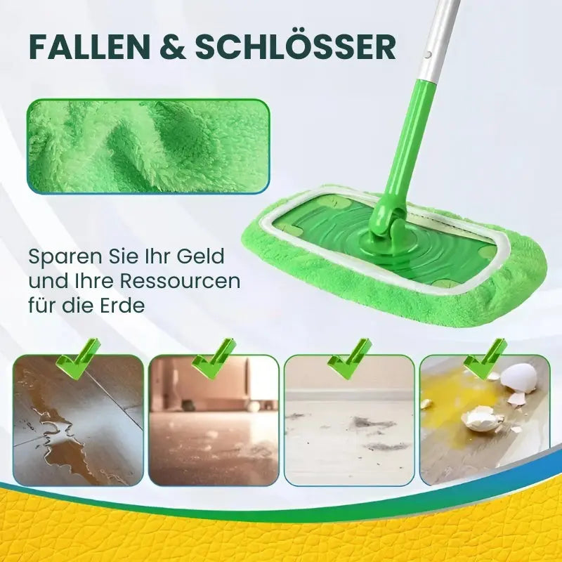 2+2 GRATIS | EcoSweep Pads – Sauber wischen, Geld & Umwelt schonen
