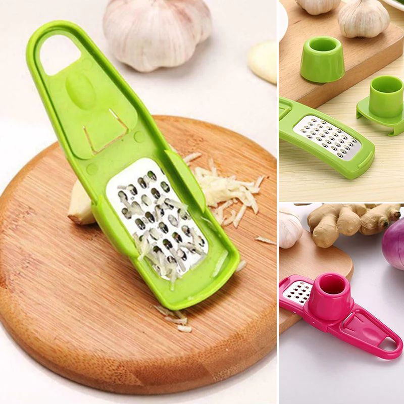 GarliCut Duo – Knoblauch schneiden ohne Tränen & Risiko (2 stück)