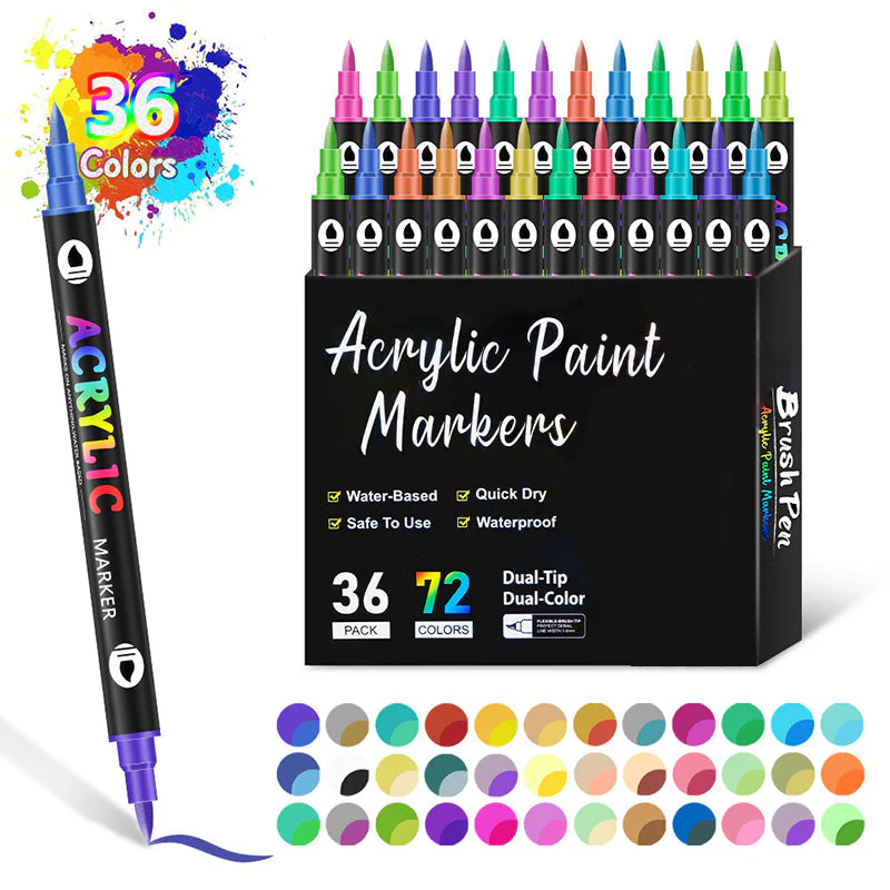 ColorMax Duo – 72 Farben für grenzenlose Kreativität