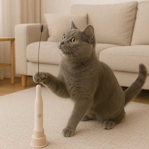 PawSway – Elektrisches Katzenspielzeug für aktives & glückliches Spielen