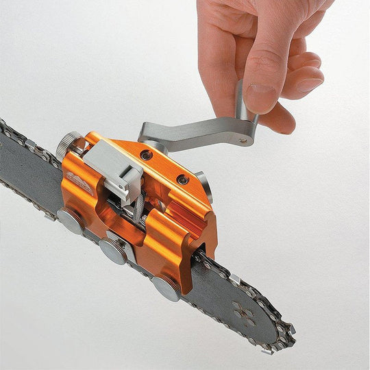 SharpCut Pro – Dein Kettensägen-Schärfgerät für Präzision!