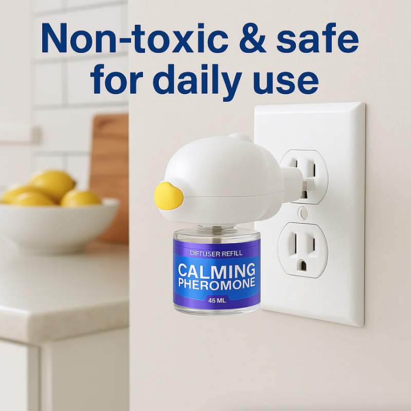 CalmiPet™ – Beruhigender Pheromon-Diffusor für Haustiere