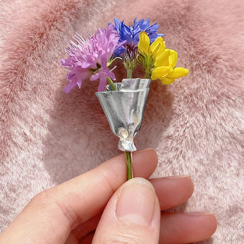 1+1 GRATIS | BloomÉclat – Elegante Mini-Blumenbrosche für zeitlosen Charme