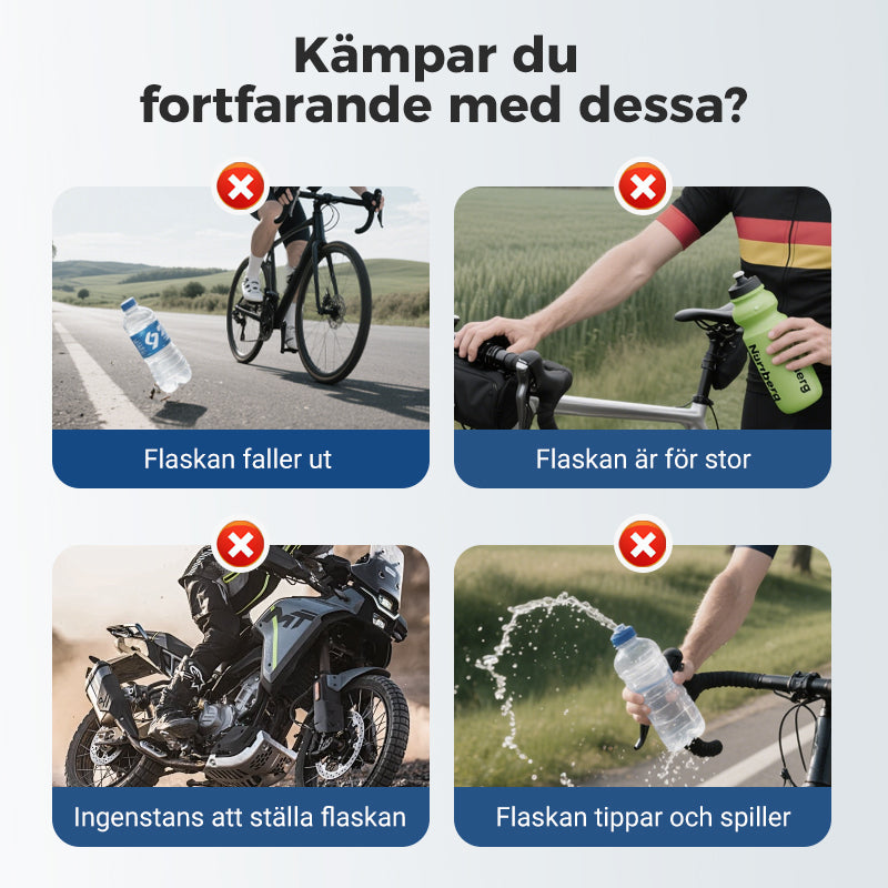 FlexGrip Bottle Mount – Fester Halt für jede Fahrt