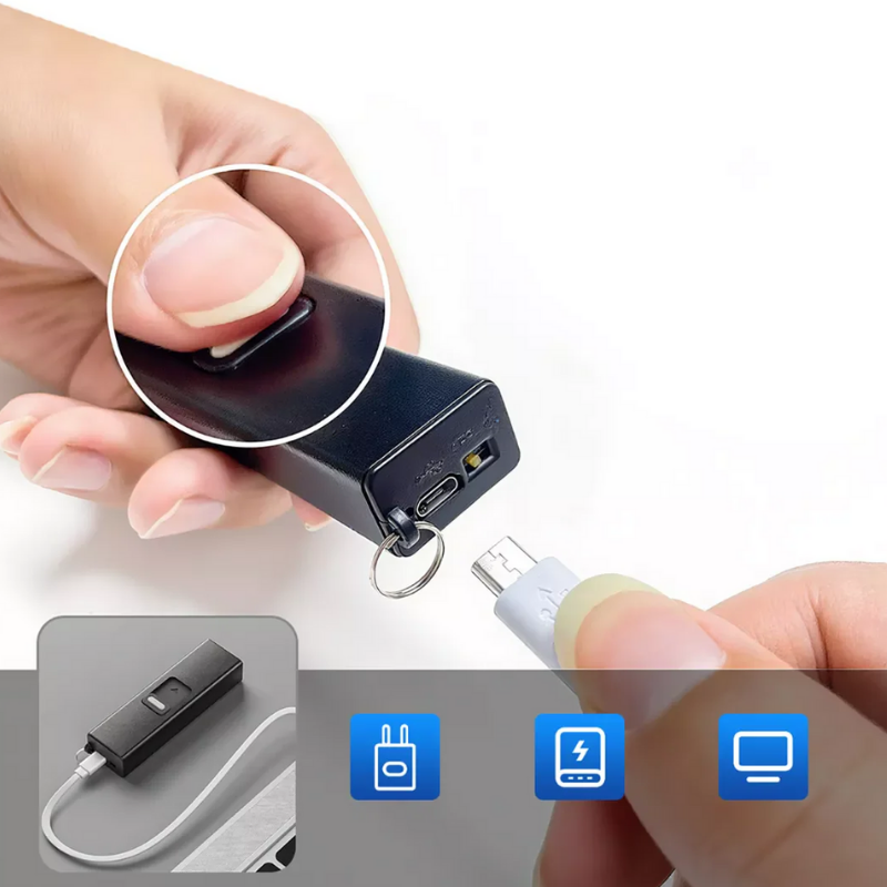 GuardLite™ – 2-in-1 Wiederaufladbares Selbstverteidigungsgerät