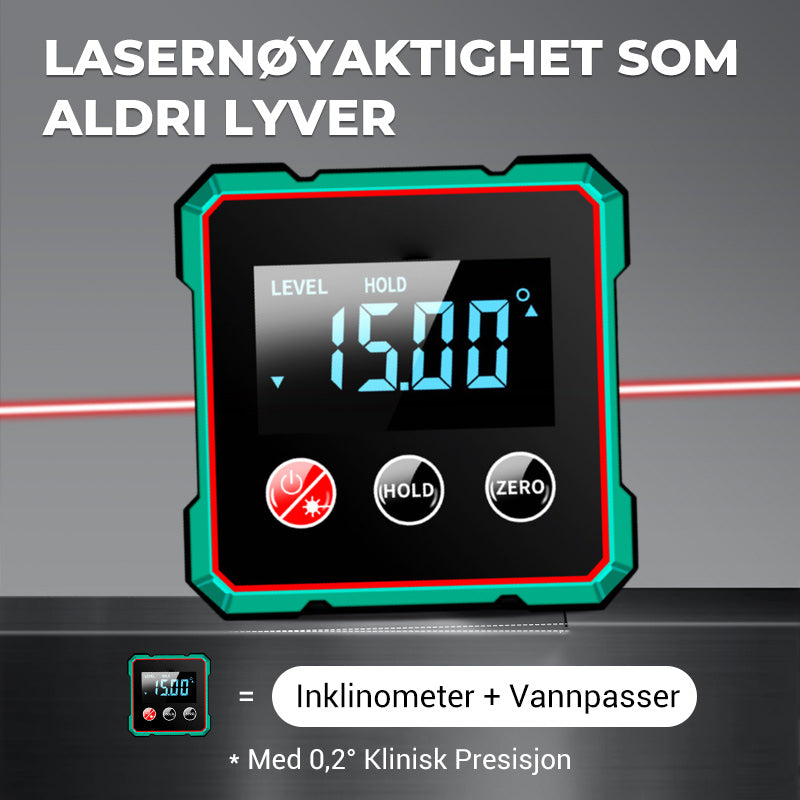 ProMag LaserGauge – Perfekte Winkel auf Knopfdruck