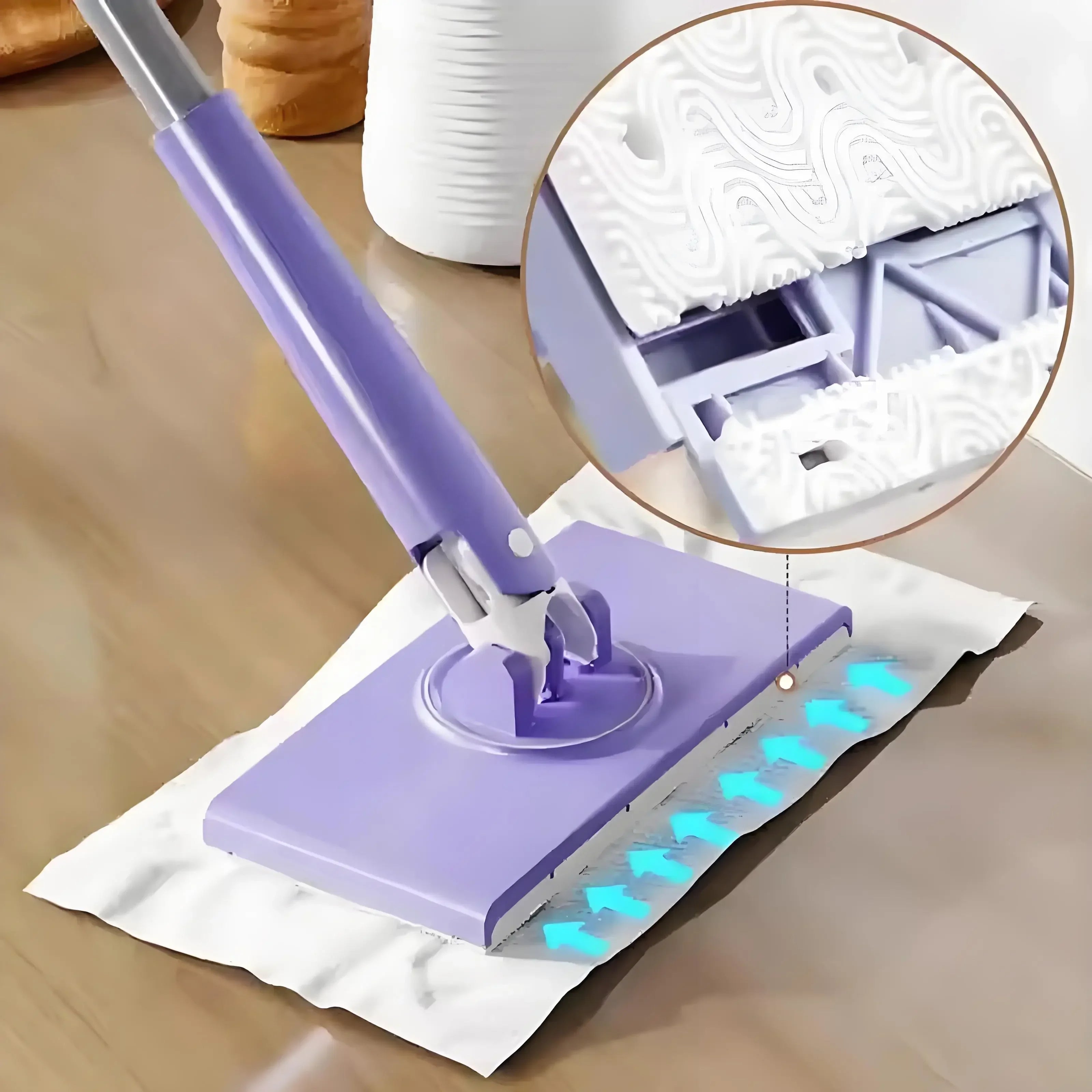 CleanGrip Mini-Mopp – Sauberkeit ohne schmutzige Hände