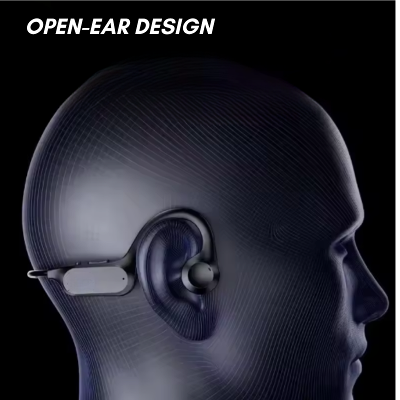 AeroSound™ – Kabellose Knochenschall-Kopfhörer für maximale Bewegungsfreiheit