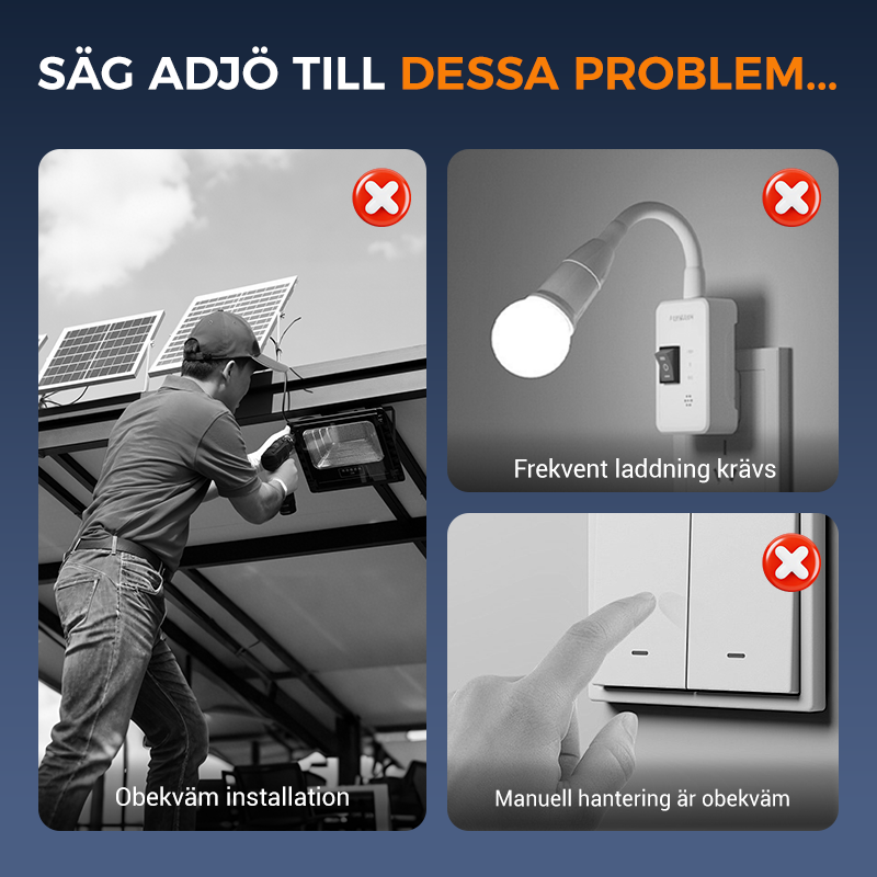 SolarGuard ClipLight™ – Bewegungslicht ohne Kabel & Stromkosten
