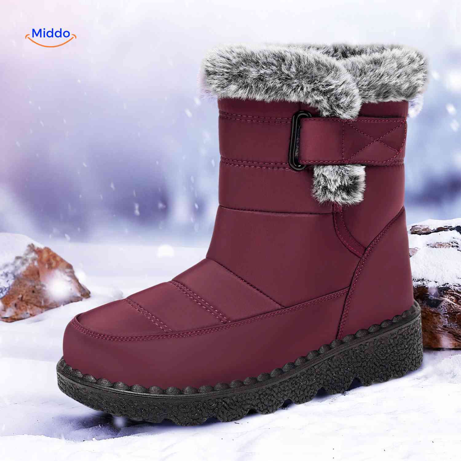 FrostGuard™ Boots — Spüren Sie die Wärme und Sicherheit bei jedem Schritt durch den Winter