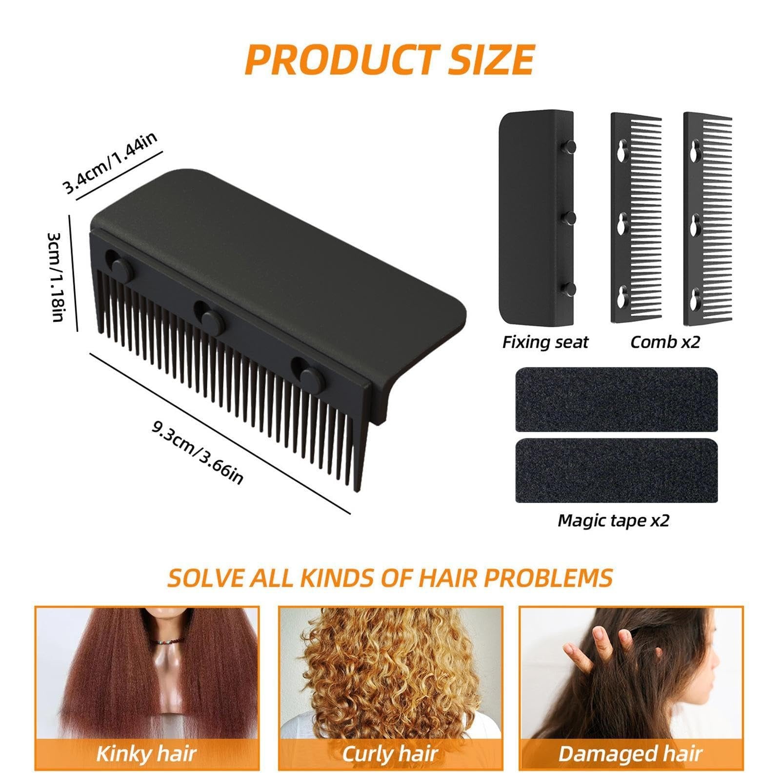 SilkComb Pro™ – Salon-Glattes Haar in nur einem Schritt