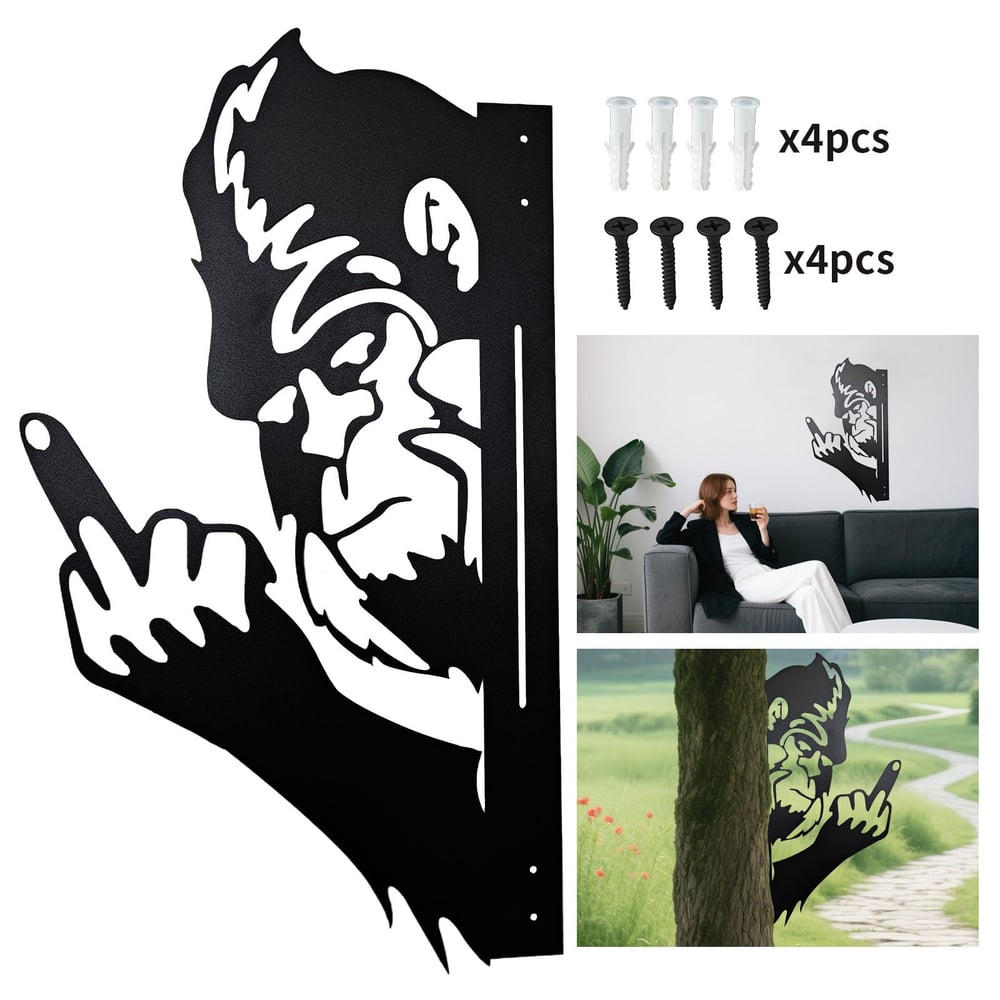WaldWitz – Freche Deko mit Mittelfinger!