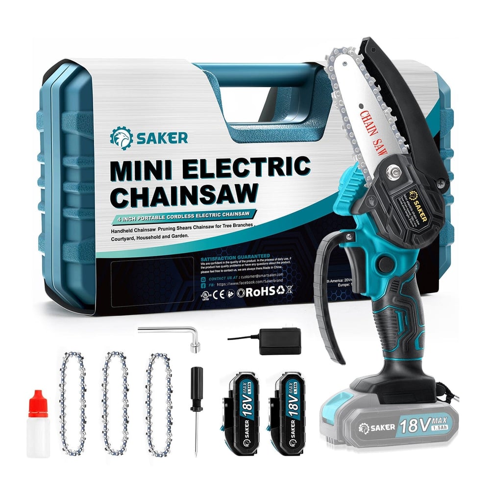 PowerTrim – Die leichte Mini-Kettensäge für jeden Garten