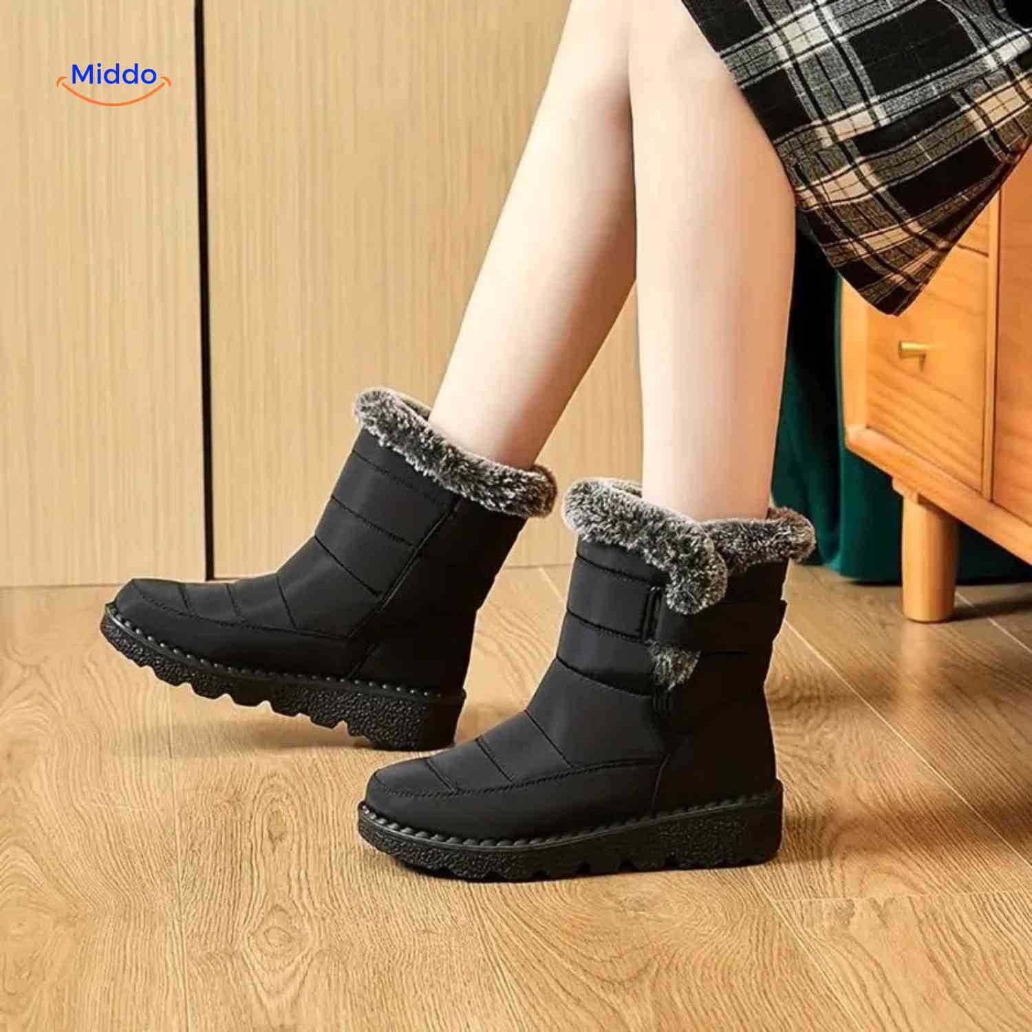 FrostGuard™ Boots — Spüren Sie die Wärme und Sicherheit bei jedem Schritt durch den Winter